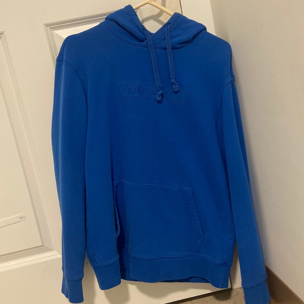 American eagle royal blue hooded sweatshirt (hoodie)